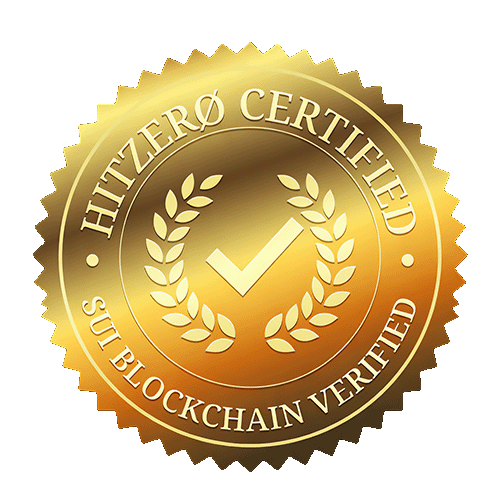 HitZERO Certified. Sui Blockchain Verified